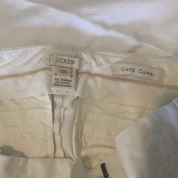 JCrew slightly worn cropped pants. Size 00 - Picture 3 of 3